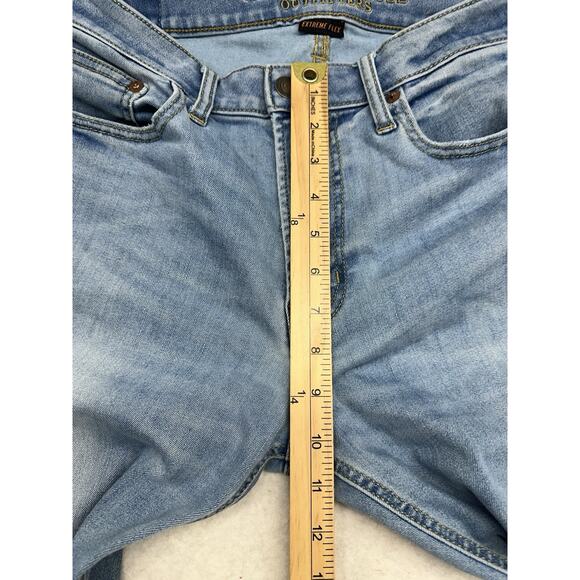 American Eagle Mens Relaxed Straight Extreme Flex Light Blue Jeans Size 32 X 34 - Picture 7 of 11